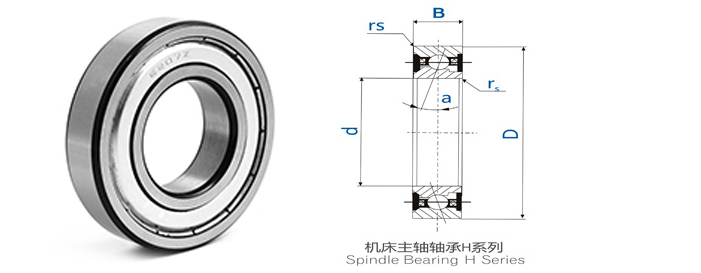 型號:角接觸球軸承(機(jī)床主軸軸承H系列)->>角接觸球軸承系列